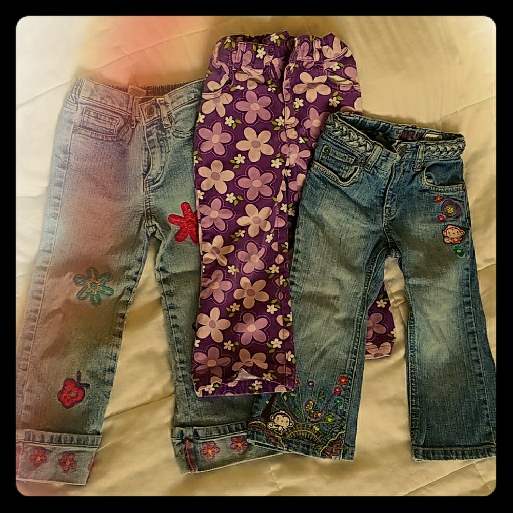 Girls 3T jean bundle